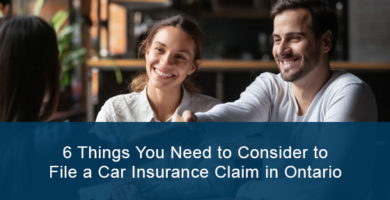 6 things you need to consider to file a Car insurance claim in Ontario