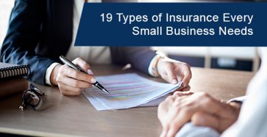 Types of insurance every small business needs