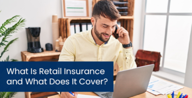 What is retail insurance and what does it cover?